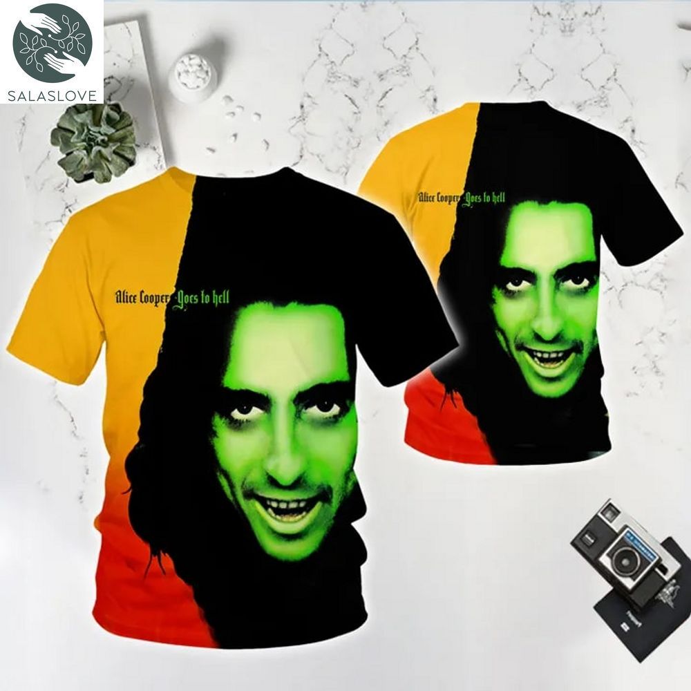 Alice Cooper All Over Print 3D T-shirt 