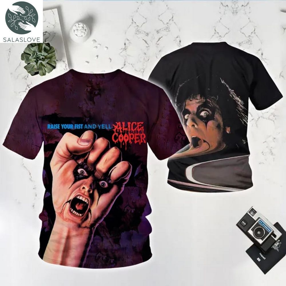 Alice Cooper All Over Print 3D T-shirt 