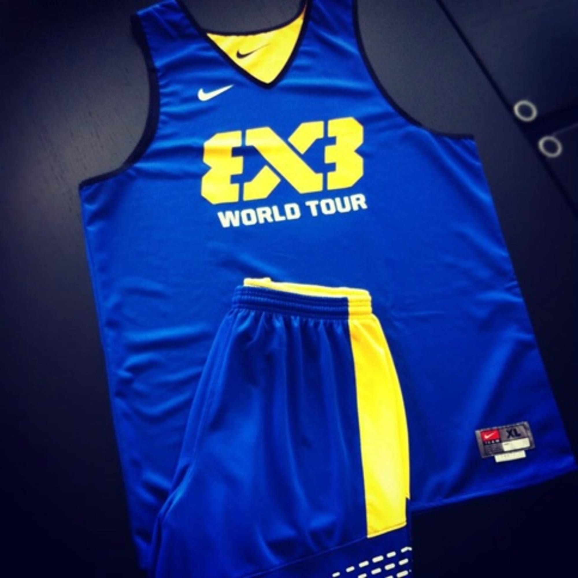 ウェア FIBA 3X3 official uniform tank top (XXL) Sneak preview: FIBA 3x3 World Tour Sao Paulo jerseys | FIBA Basketball