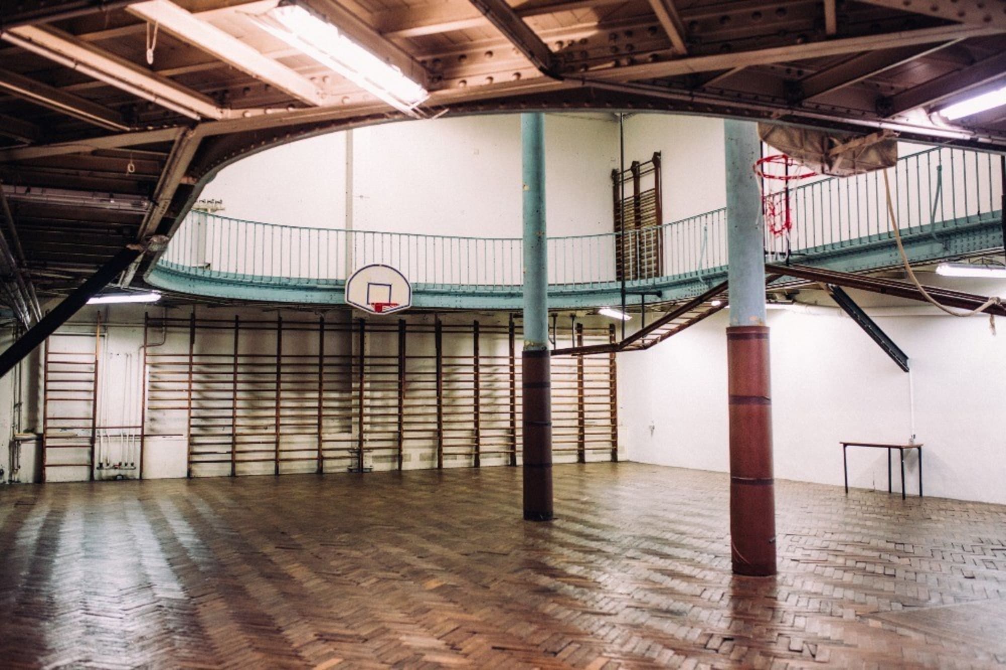 Adopt a floorboard at the world’s oldest surviving basketball court