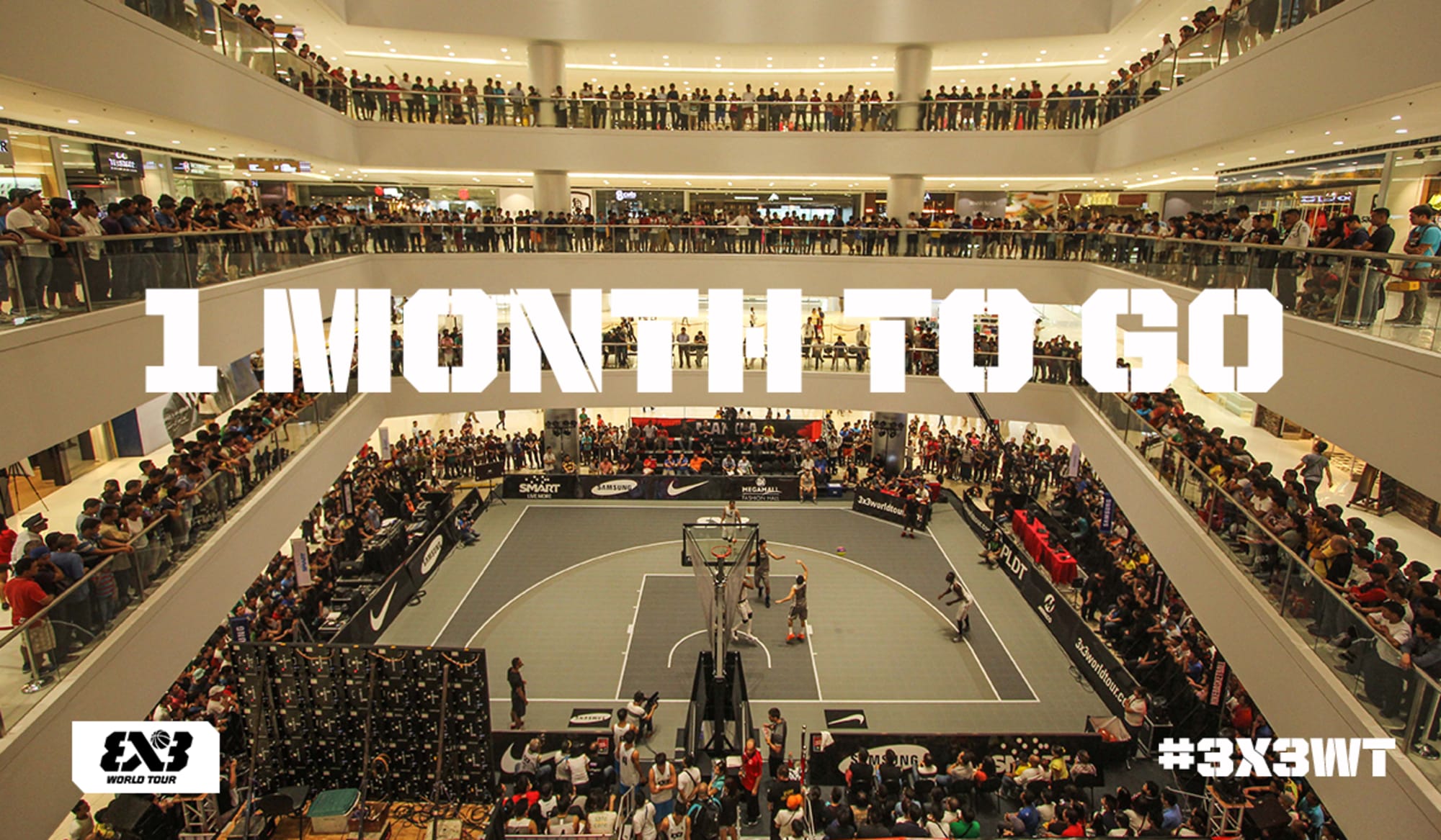 Just one month to go before the 2015 FIBA 3x3 World Tour FIBA.basketball