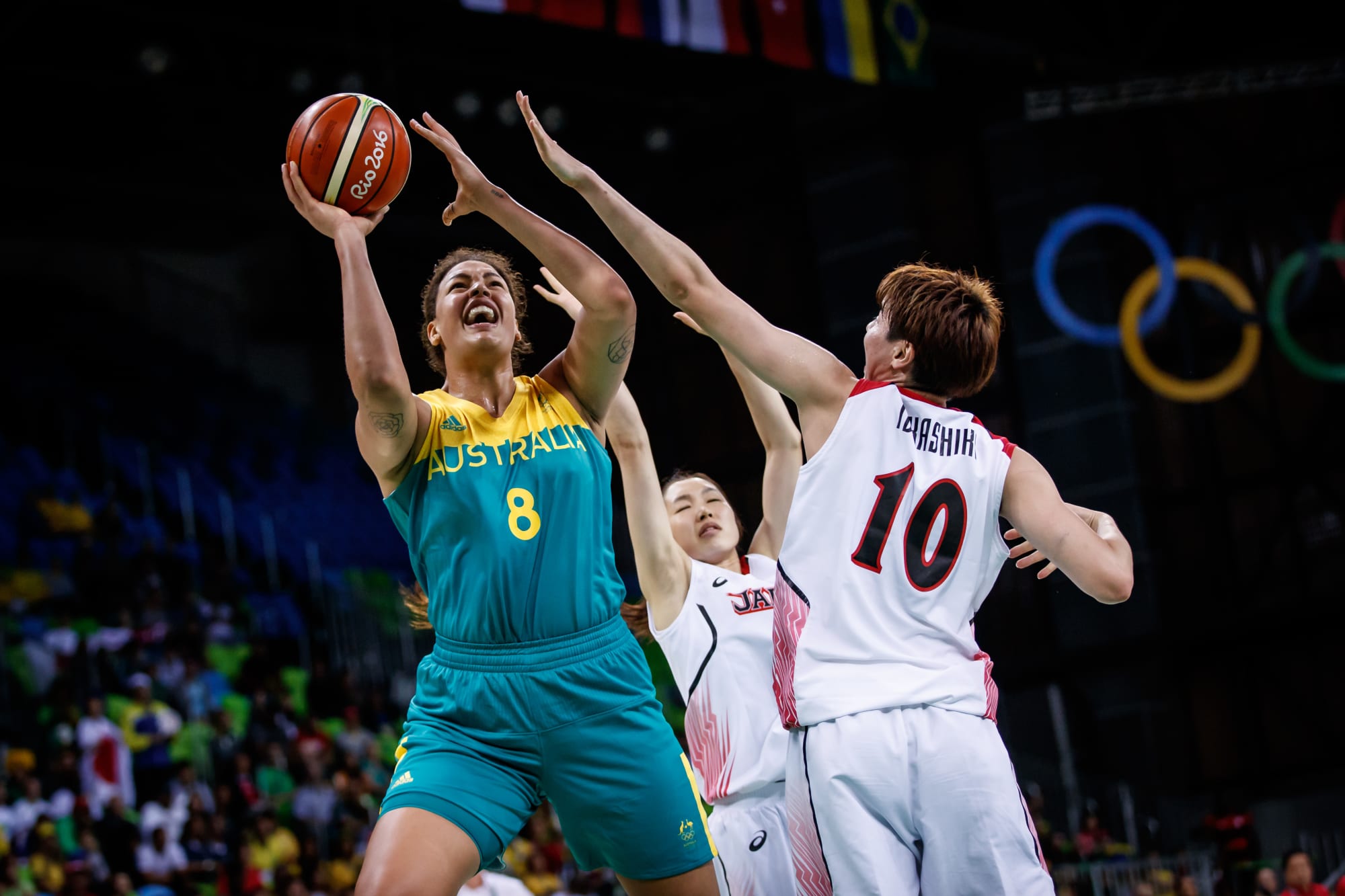 Cambage enters Top 5 alltime women's Olympic scoring performances