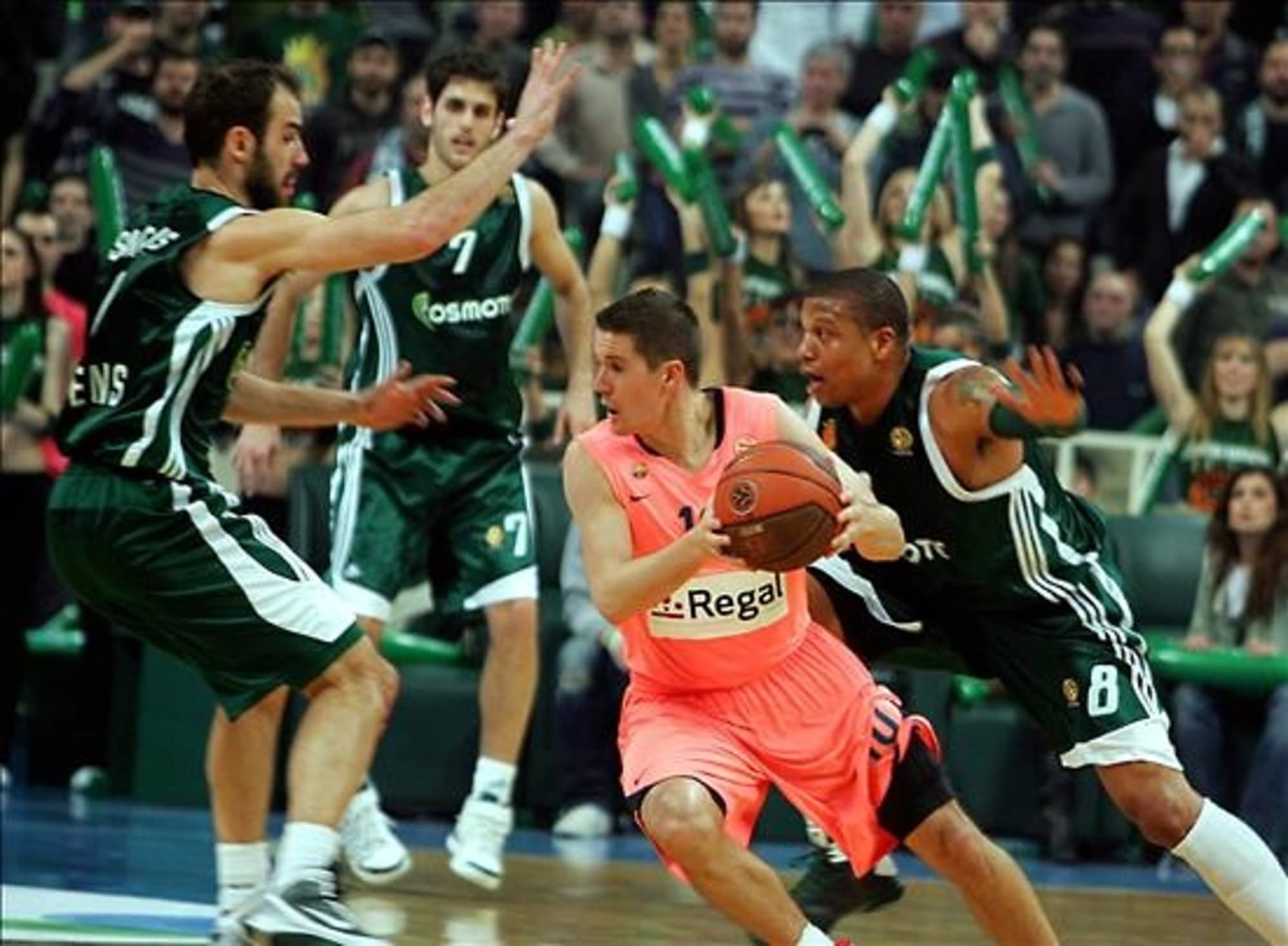 EUROLEAGUE Barcelona battle back to eliminate defending champions