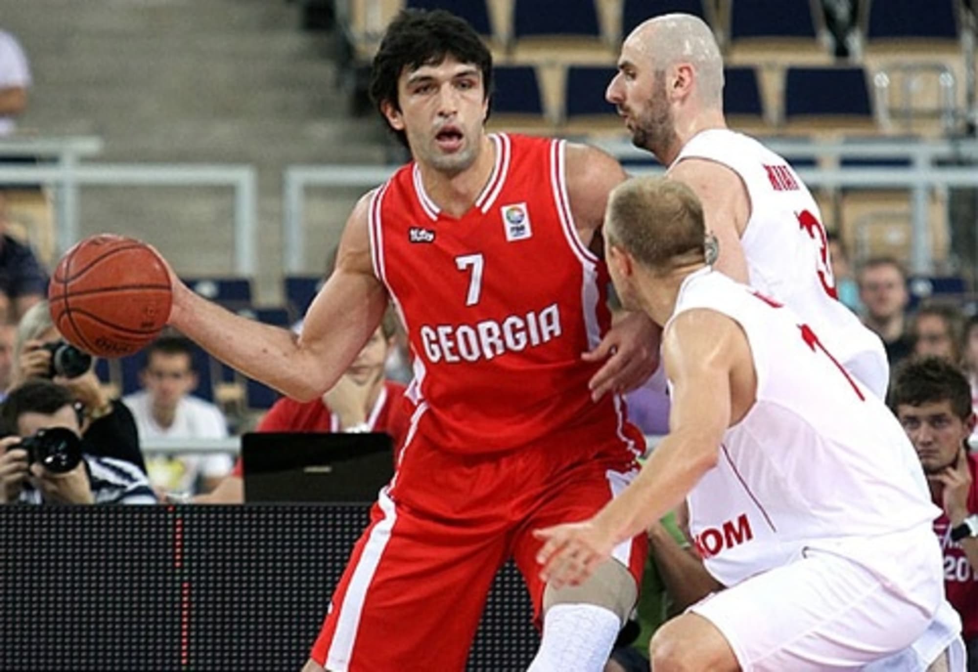 GEO celebrates entry to EuroBasket party FIBA.basketball