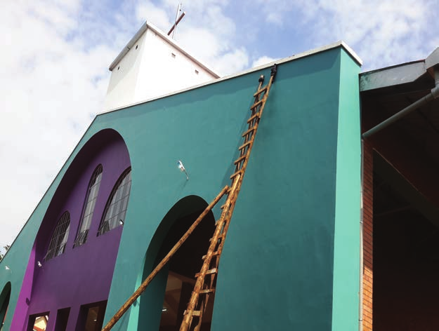 Kyebambe School chapel