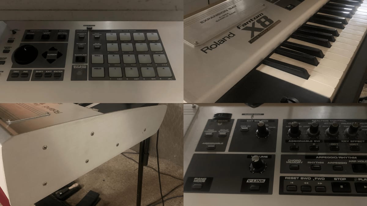 Roland Fantom X8-sintetizador Profissional (teclas Pesadas)