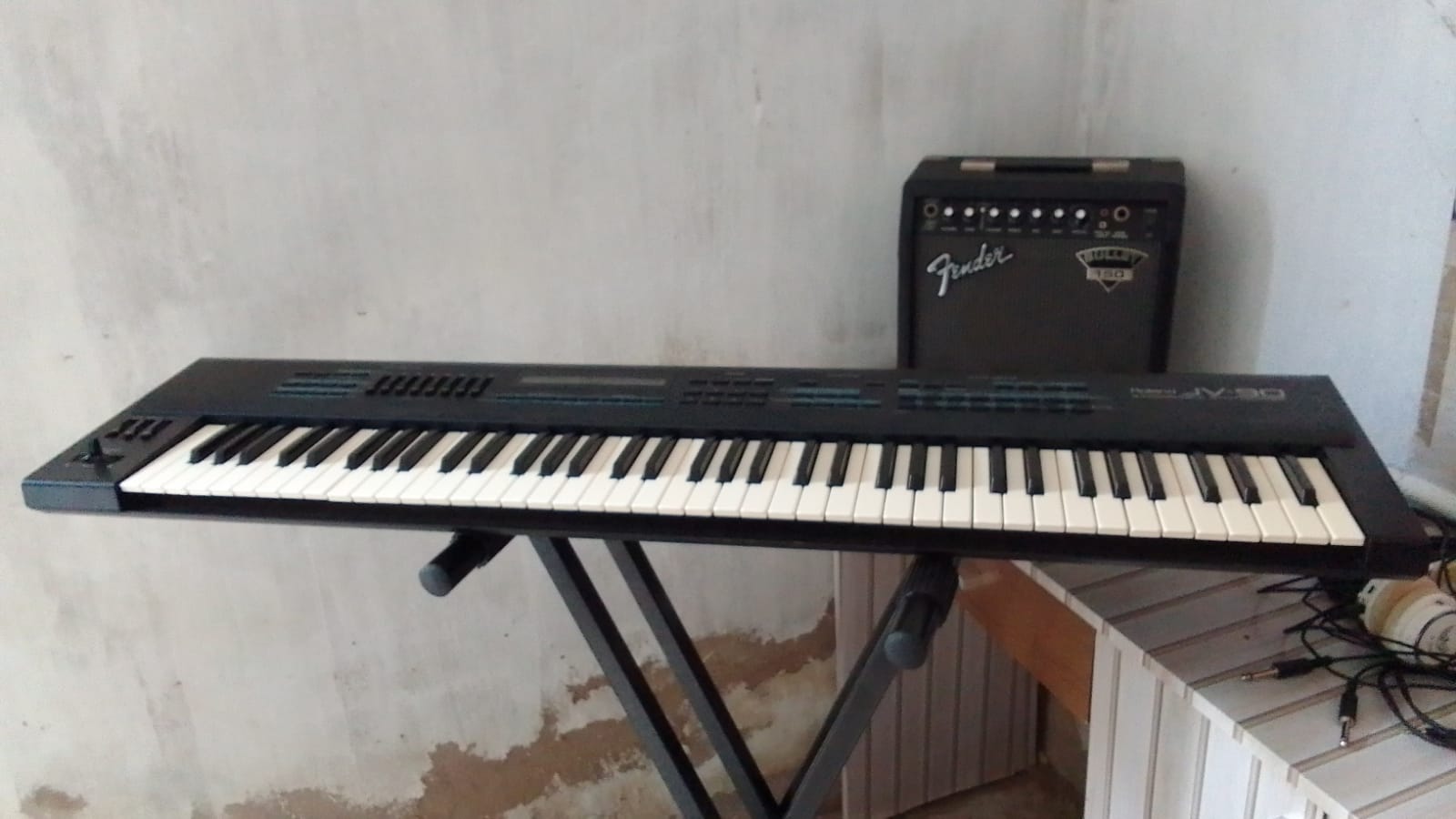 Teclado sintetizador jv90