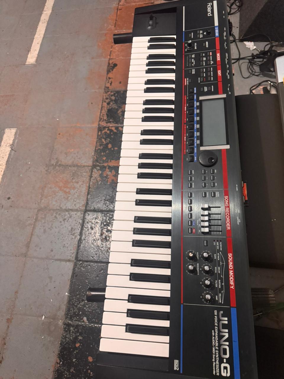 Juno G + microkorg xl plus