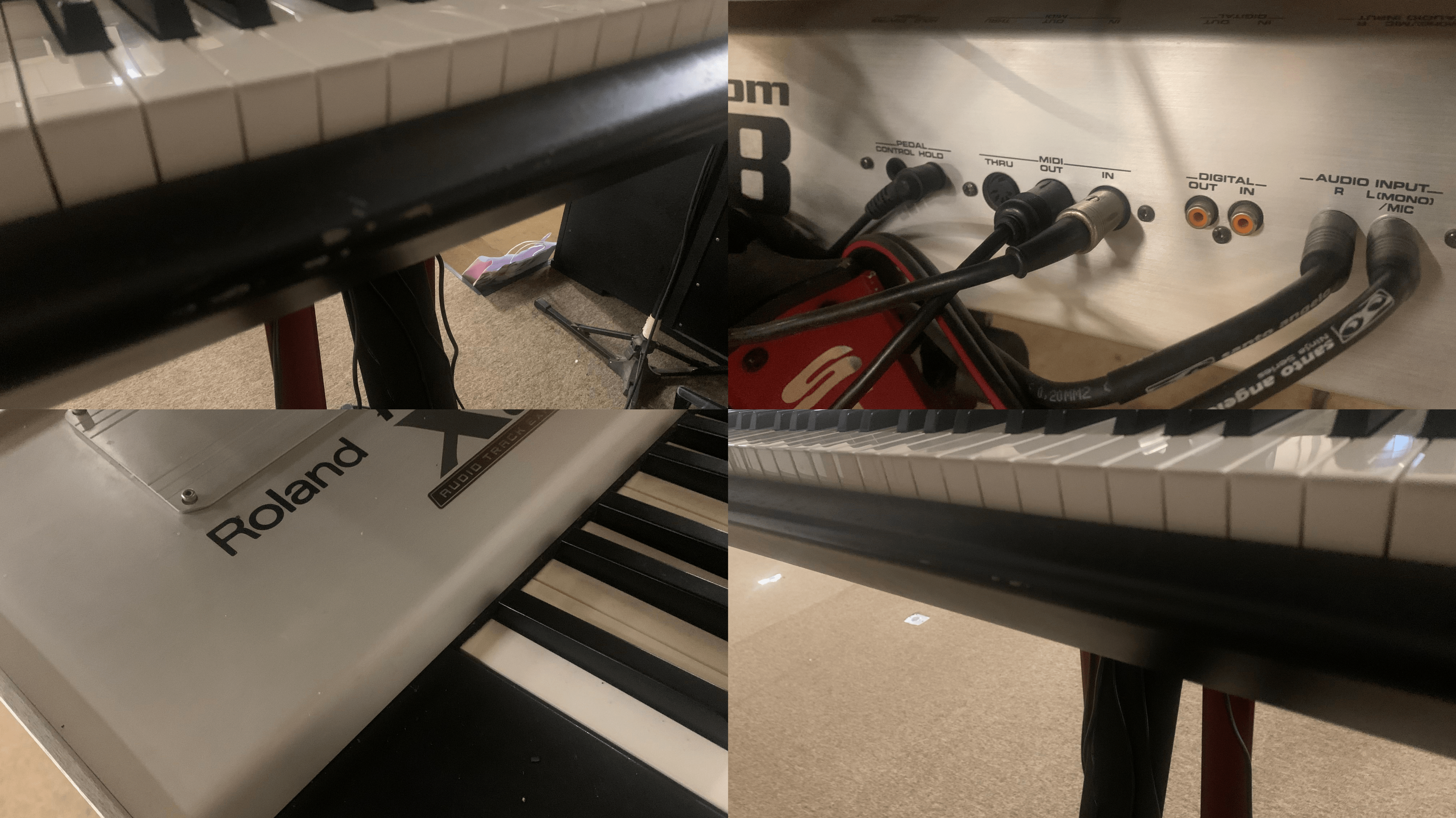 Roland Fantom X8-sintetizador Profissional (teclas Pesadas)