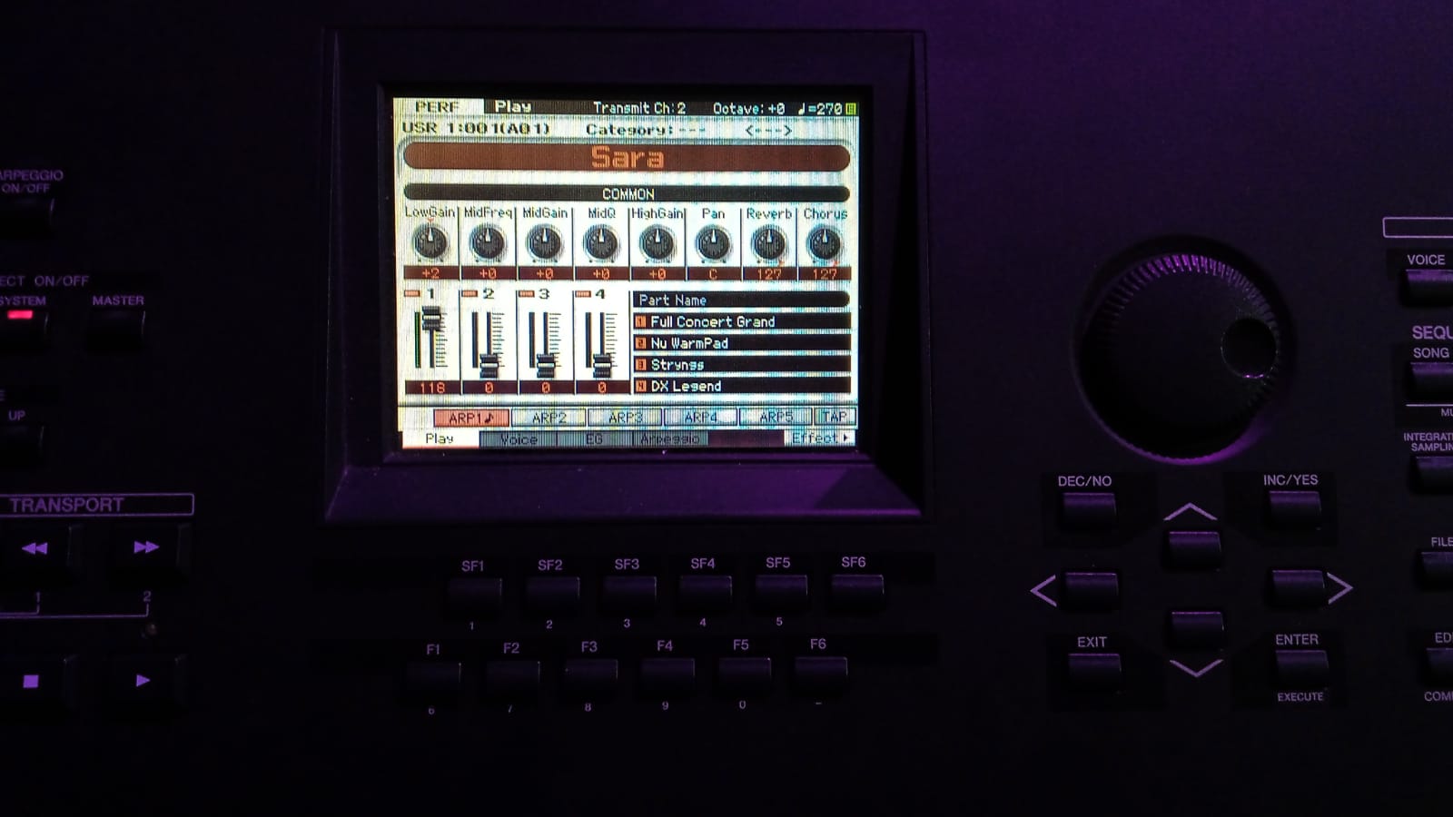 Yamaha MOTIF XF8