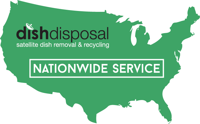 Nationwide Areas Serviced by Dish Disposal