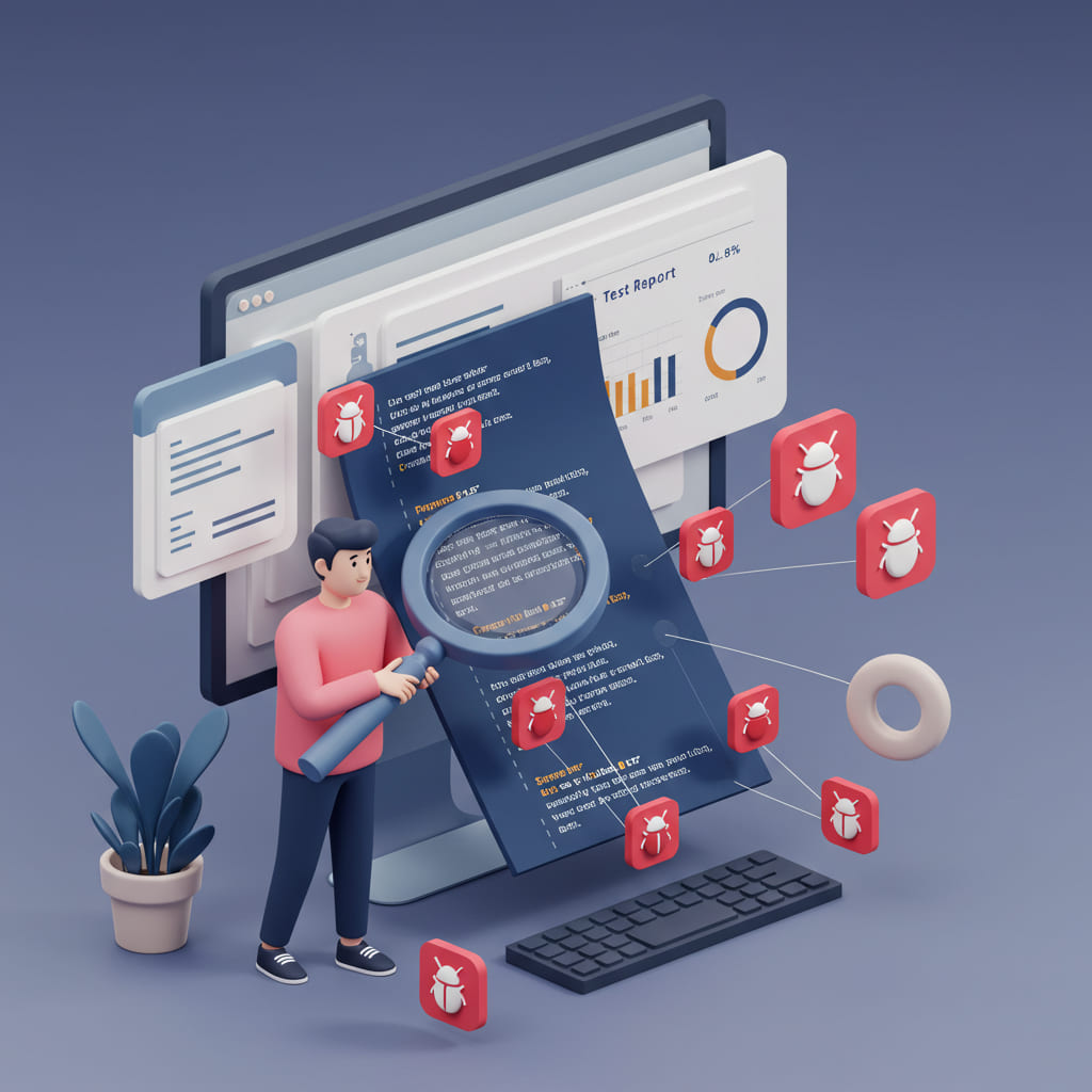 اختبار التطبيقات والمواقع