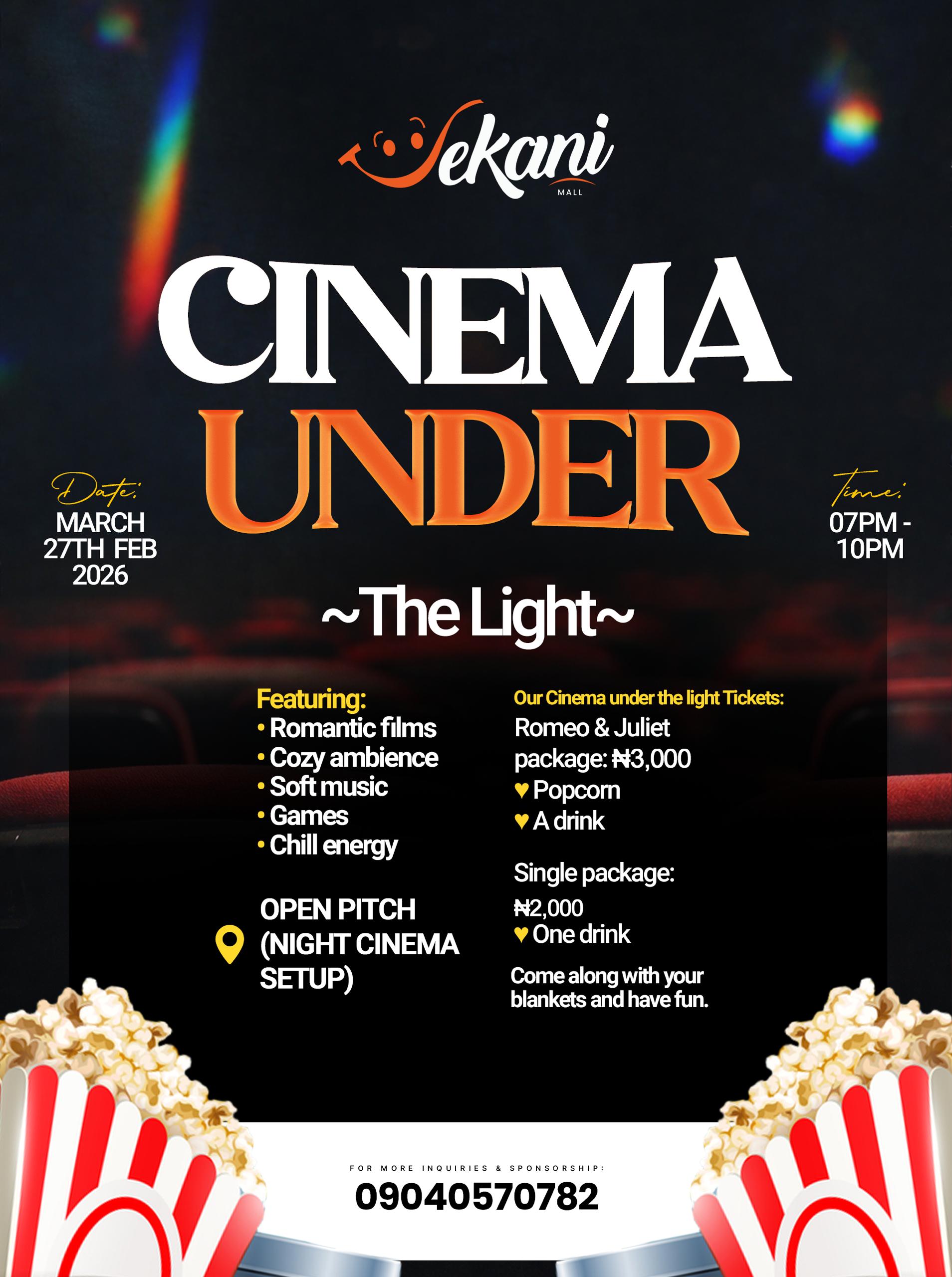 CINEMA UNDER THE LIGHTS