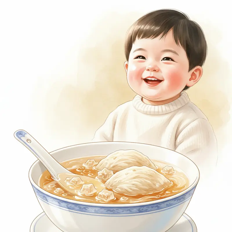 Chén sứ trắng đựng yến sào chưng đường phèn trong suốt, làm nổi bật giá trị dinh dưỡng cao cấp của sản phẩm.