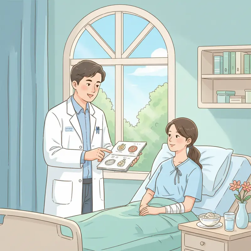 Bác sĩ đang tư vấn cho bệnh nhân về thời điểm thích hợp để bắt đầu ăn yến sào nhằm đảm bảo an toàn và hiệu quả.