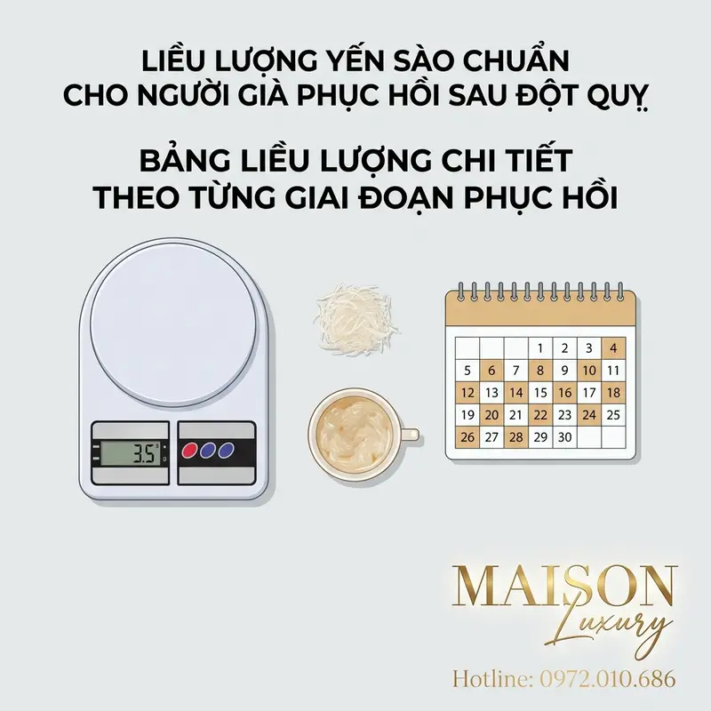 Sử dụng cân điện tử để đo chính xác liều lượng yến khô trước khi chế biến.