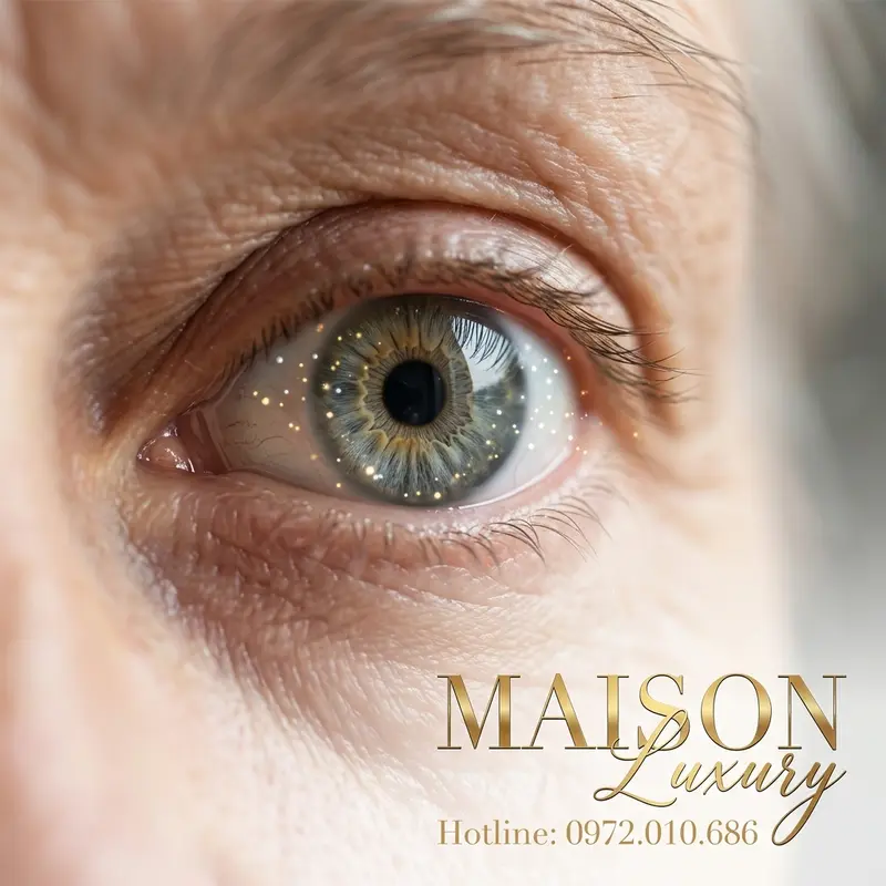 Các dưỡng chất từ yến sào tiếp cận và nuôi dưỡng cấu trúc mắt.