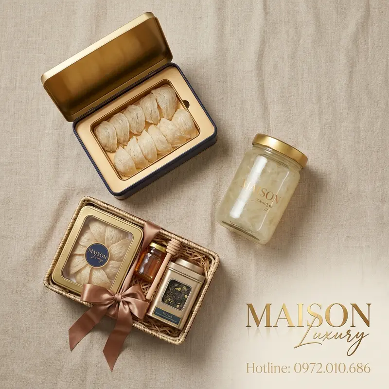 Bộ sưu tập set quà yến sào cao cấp, được đóng gói tinh tế, giúp việc lựa chọn và trao tặng trở nên sang trọng và dễ dàng.
