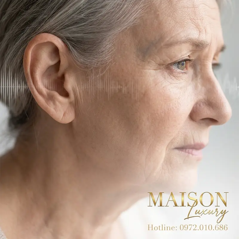 Lão hóa và các yếu tố khác ảnh hưởng trực tiếp đến thính lực.