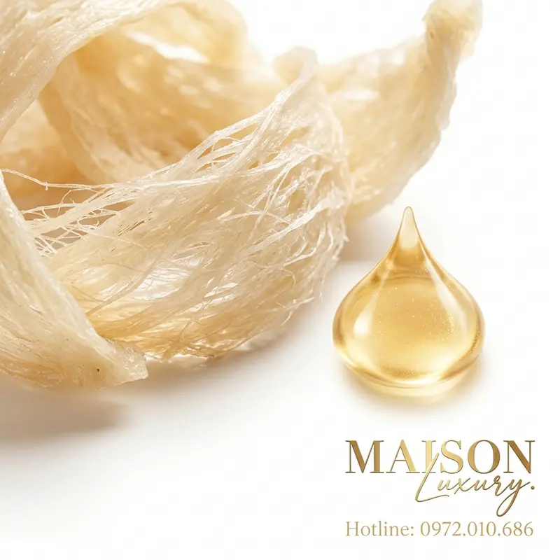 Tổ yến là nguồn collagen tự nhiên giàu dưỡng chất.