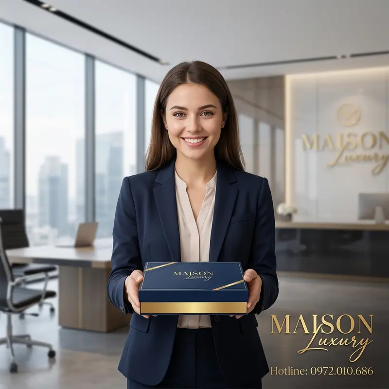 Đội ngũ tư vấn tận tâm của Maison Luxury.