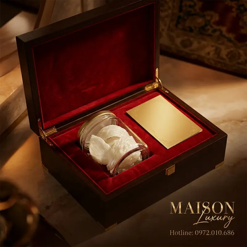 Hộp quà yến đảo cao cấp Maison Luxury