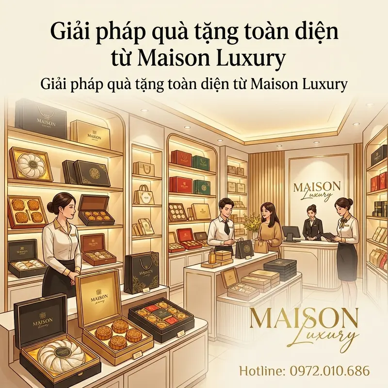 Maison Luxury – Giải pháp quà tặng khai trương chi nhánh toàn diện