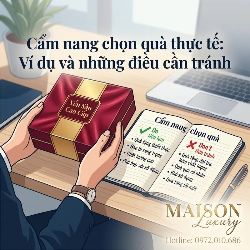 Cẩm nang thực tế: những nên và không nên khi chọn quà cổ đông.