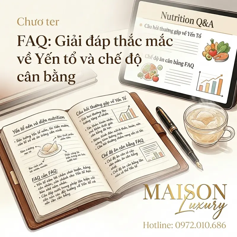 Không gian tìm hiểu kiến thức và giải đáp về Yến tổ sang trọng.
