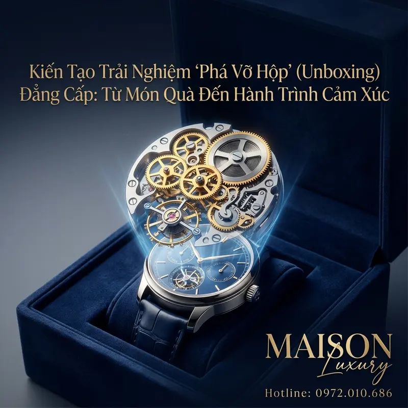 Mở hộp đồng hồ, AR kích hoạt cơ chế bánh răng ảo đầy mê hoặc.