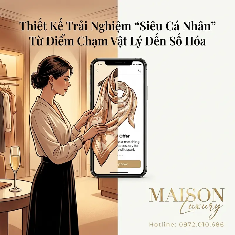 Trải nghiệm liền mạch giữa cửa hàng vật lý và thiết bị số, cá nhân hóa tuyệt đối.