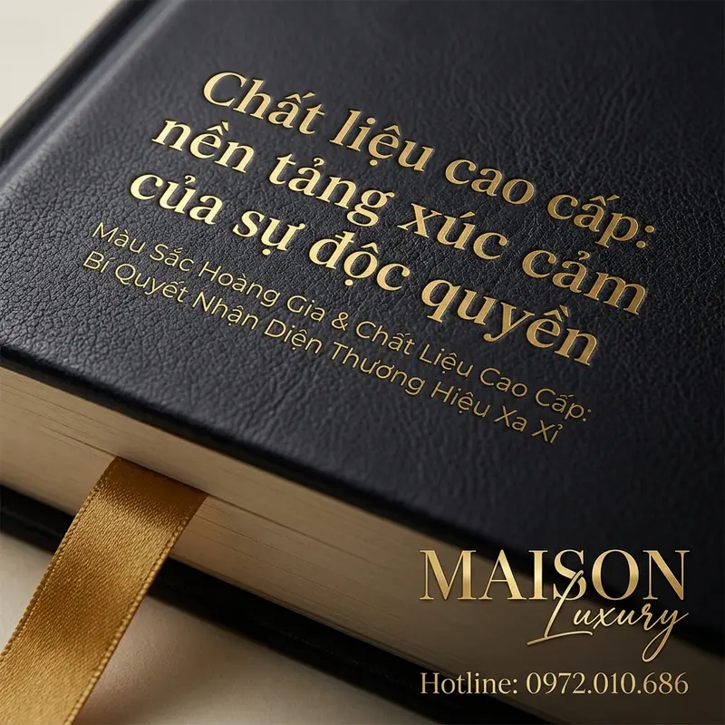 Chất liệu cao cấp nâng tầm trải nghiệm thương hiệu.