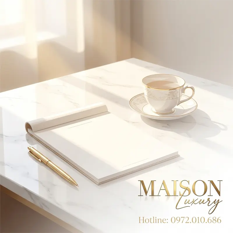 Không gian tư vấn chuyên gia – nơi mọi câu hỏi về Minimalism Luxury được giải đáp thấu đáo.