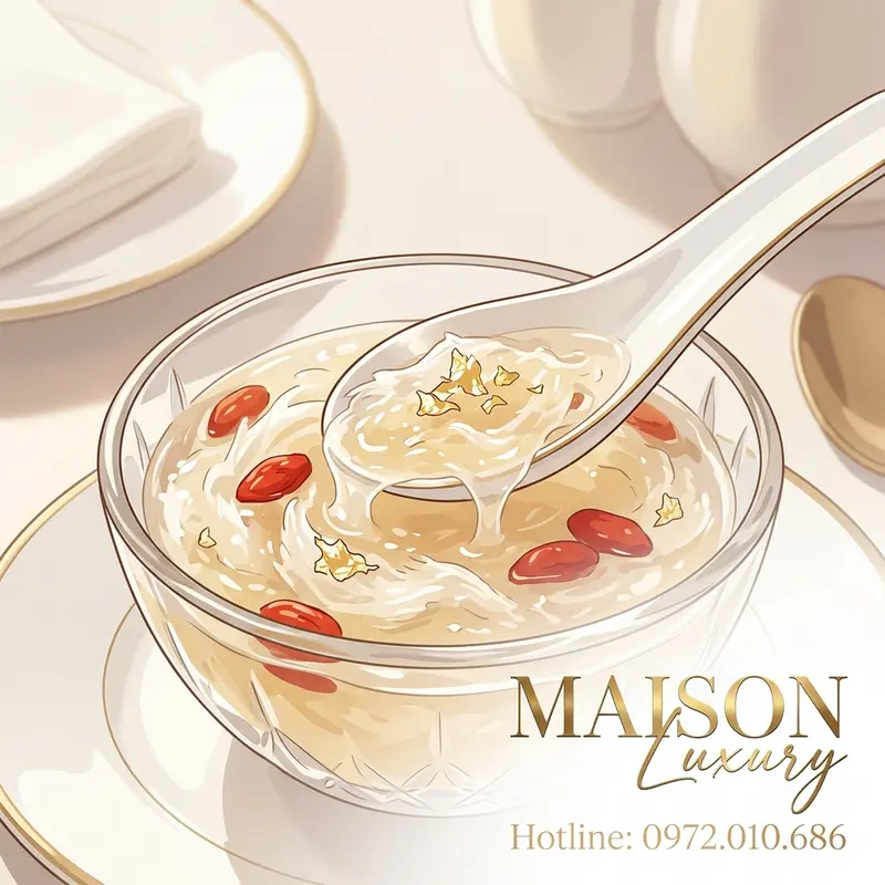 Tặng phẩm ẩm thực thượng hạng hoàn thiện trải nghiệm 5 giác quan.
