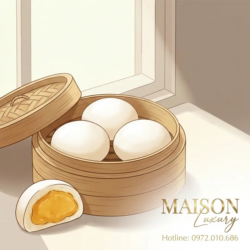 Bánh sữa trứng truyền thống – 'mô hình cơ sở' của dòng bánh lưu sa.