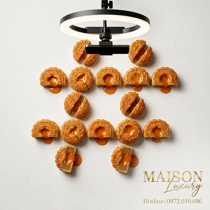 Ngôn ngữ hình ảnh từ bánh lưu sa.