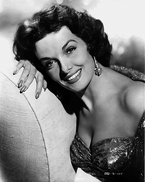 Jane Russell - блестящая американская актриса 40-50-х годов XX века. | фото: upyourpic.org.