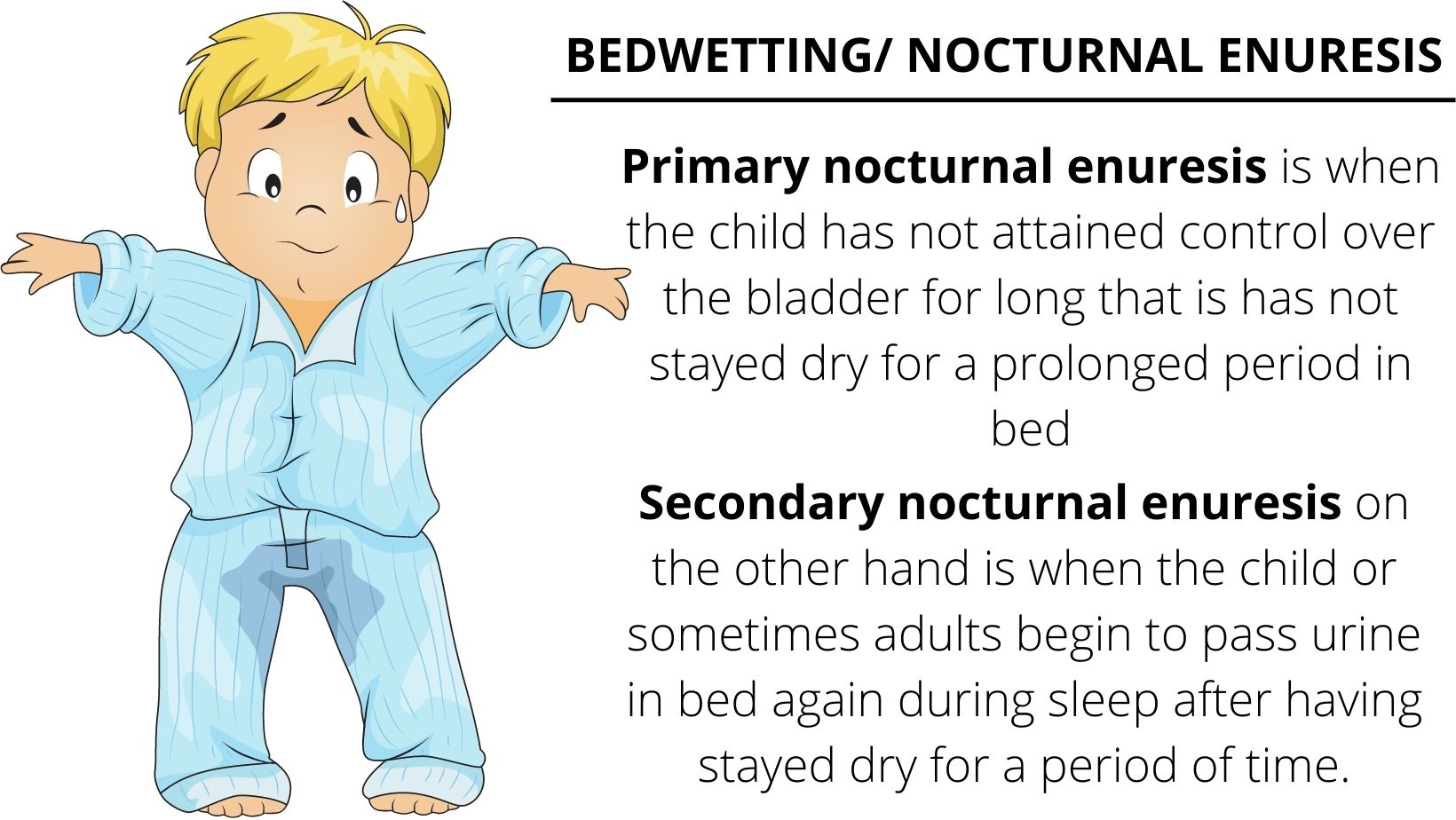 bed wetting -  treatment in delhi