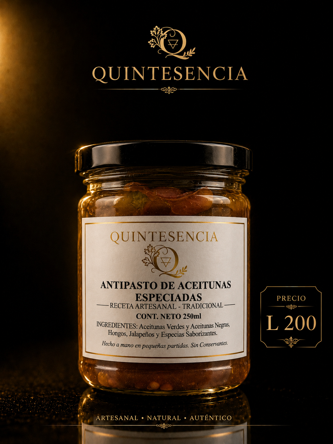 Antipasto de Aceitunas Especiadas