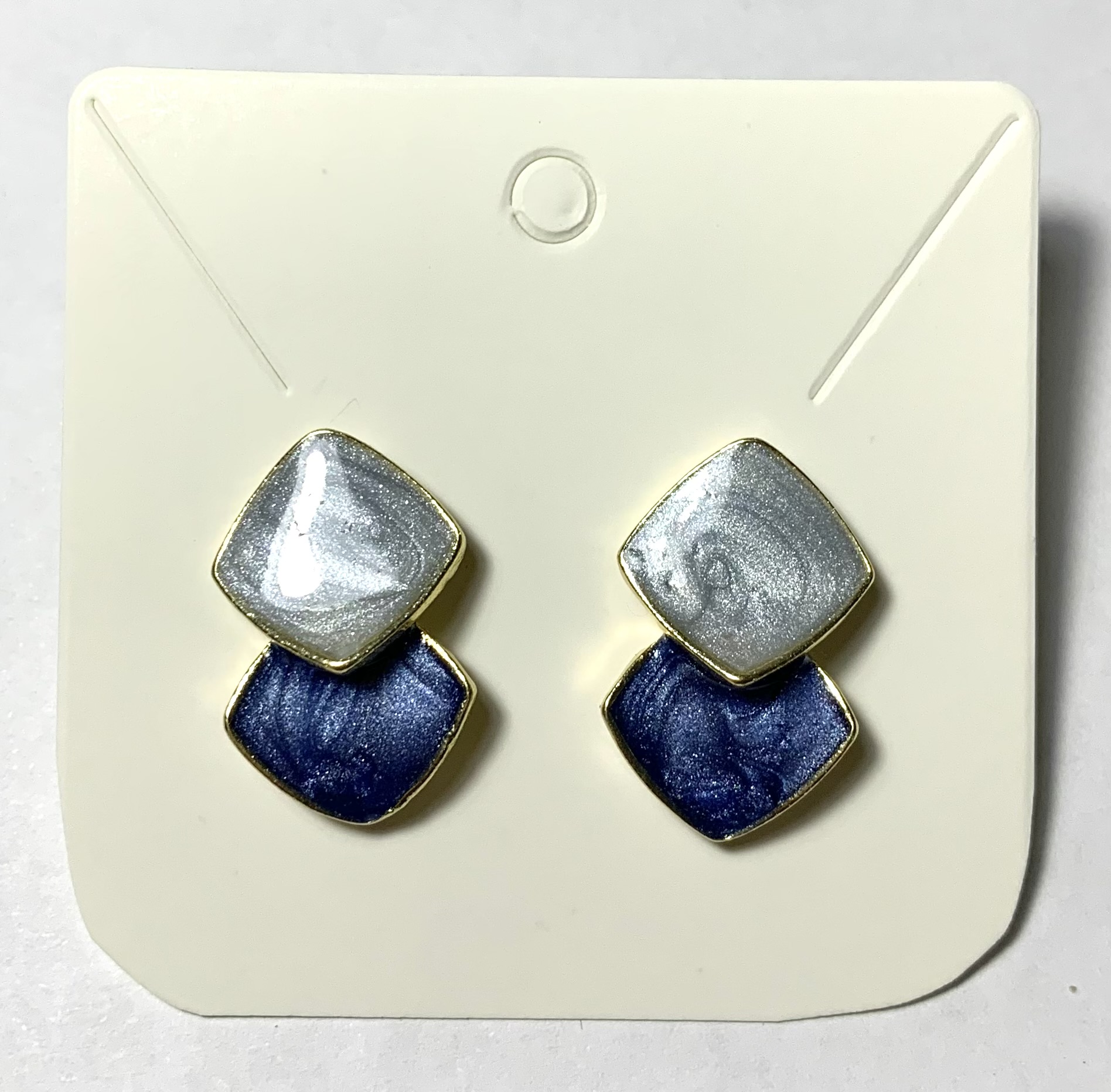 Aros azul celeste