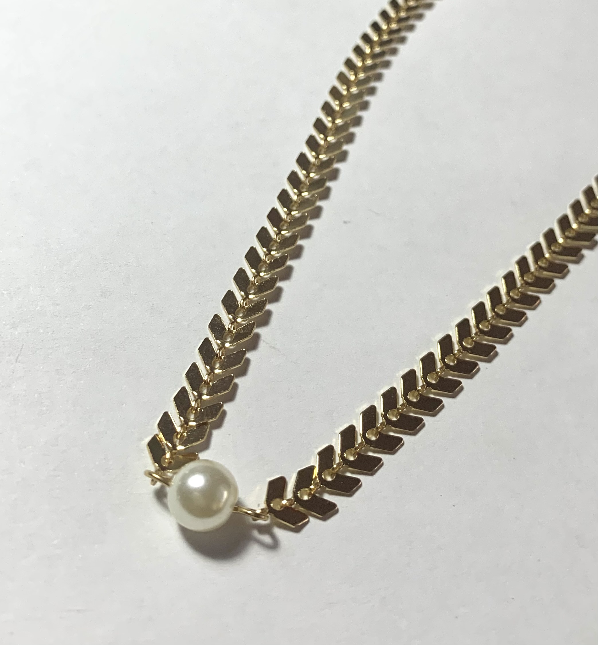 Choker dorado