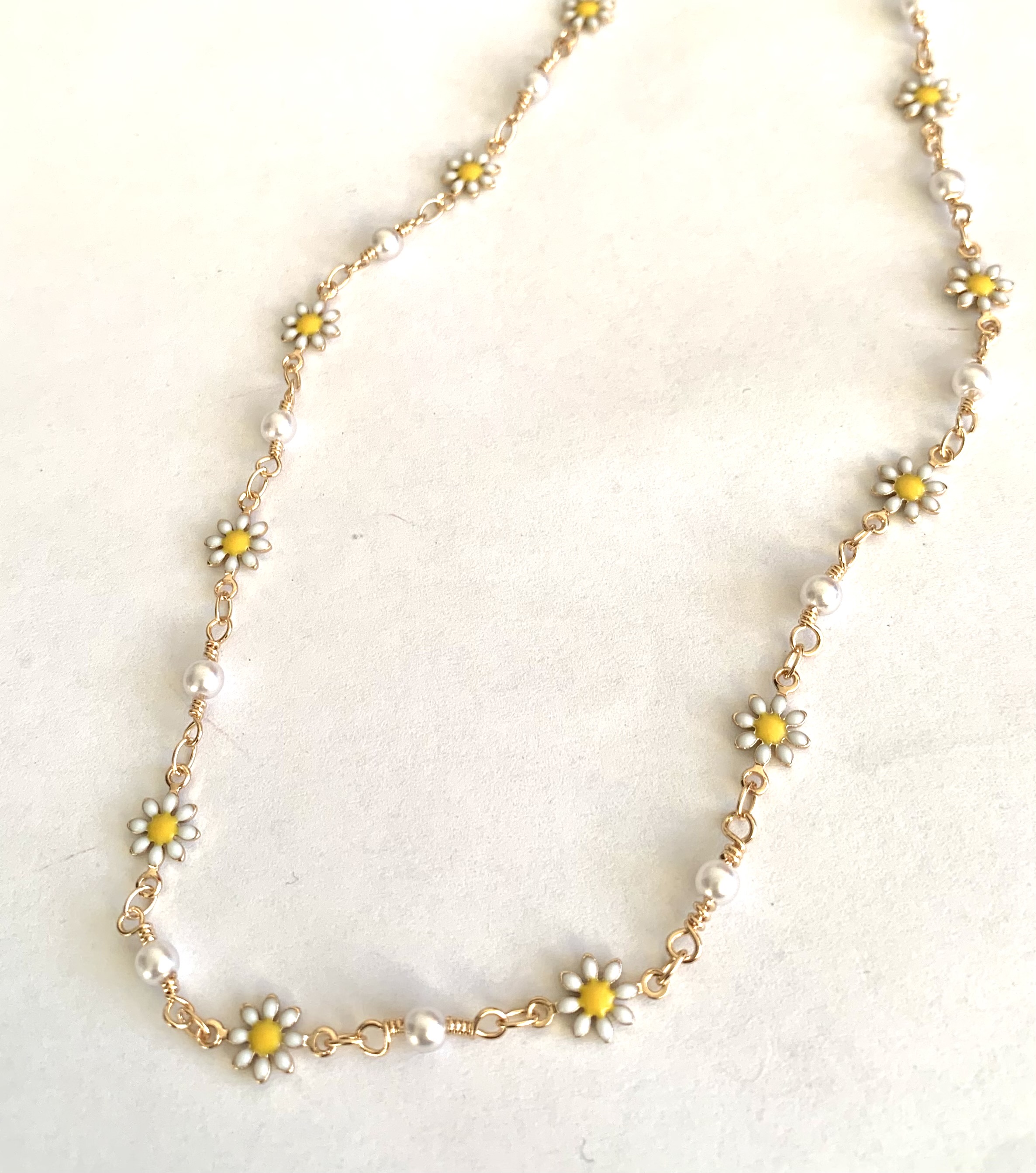 Collar de flor