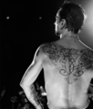Dave's back tattoo