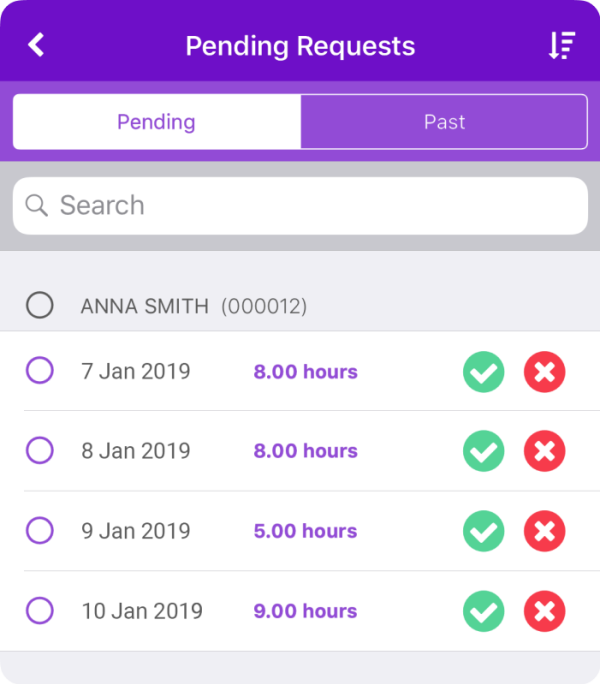 Pending-Requests