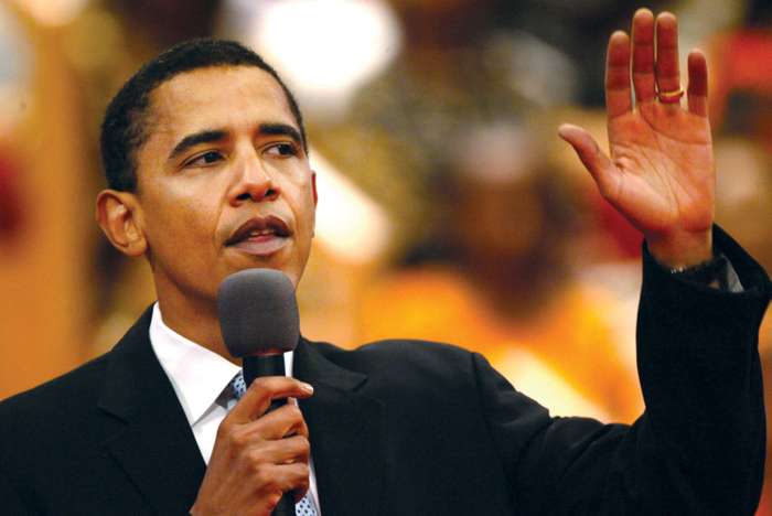 Barack Obama, 2004.