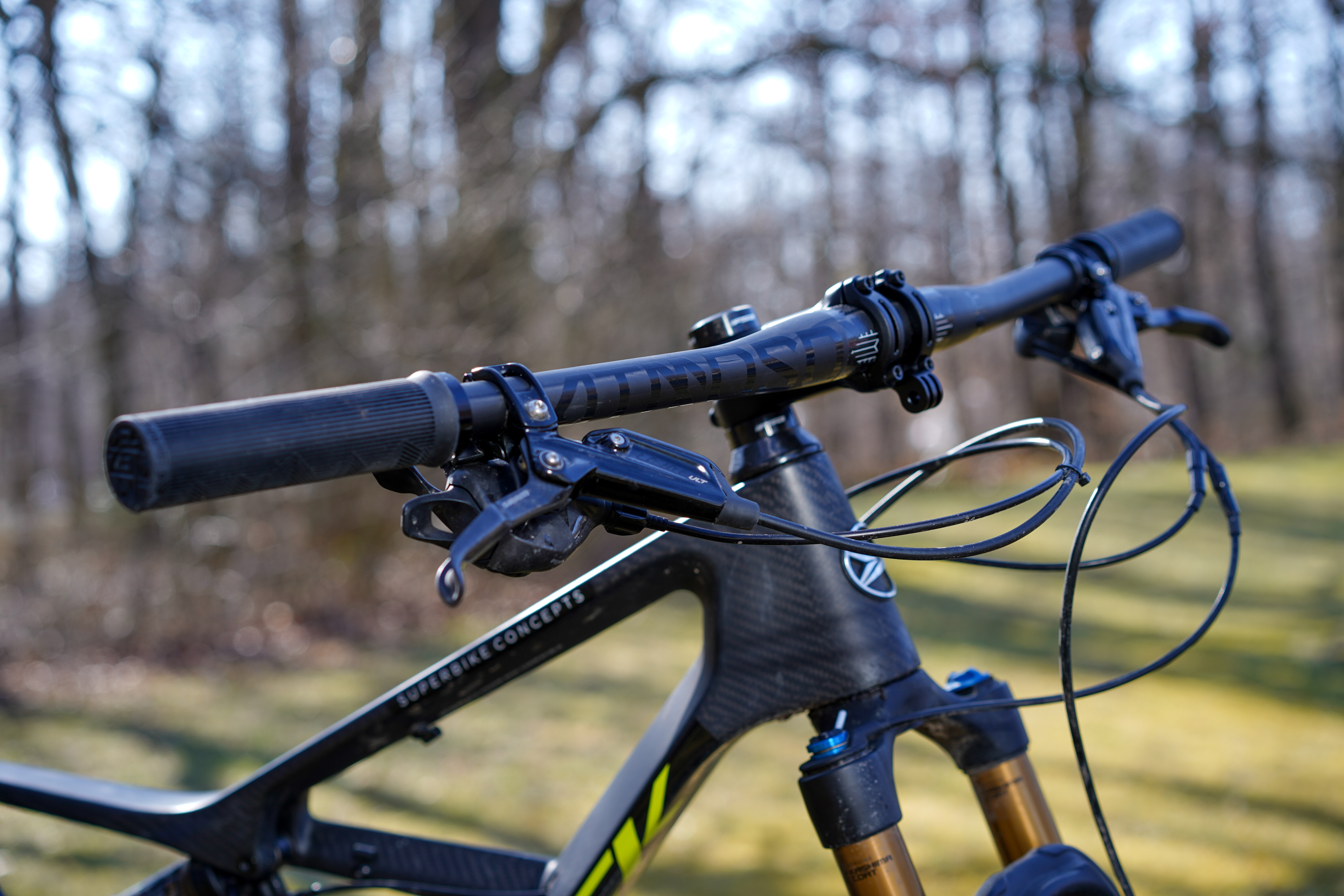 Truvativ T40 Lenker – Carbon, 720 Mm, 9° Sweep, Für MTB & Langlauf