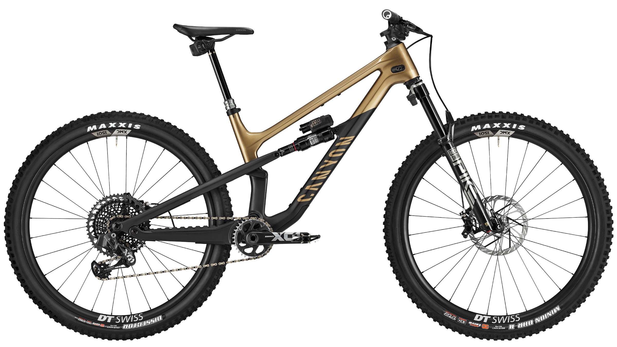 Canyon Spectral 125 Cf 7 Carbon Fiber Trail Bike - RockShox