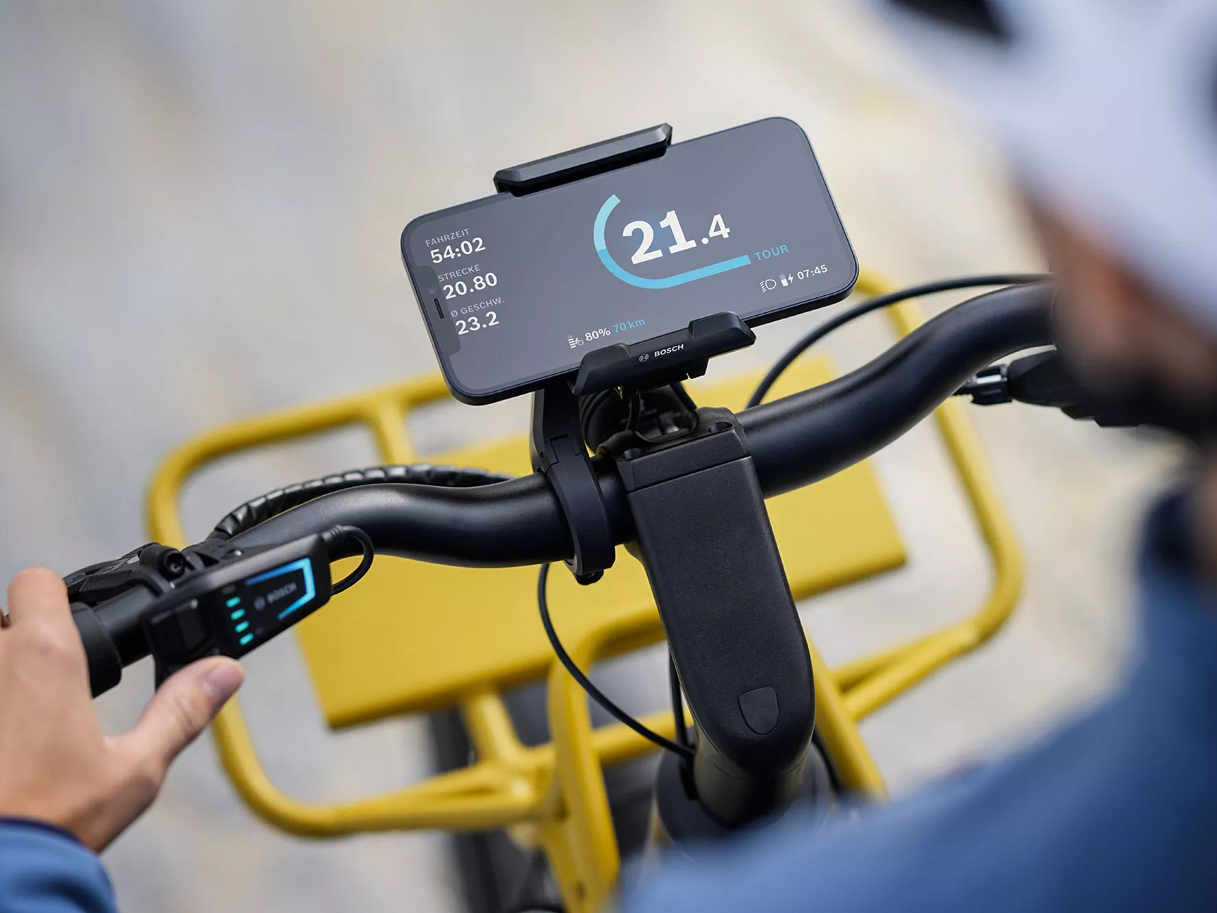 Update: Bosch Smart System fürs E-Bike - Test SmartphoneGrip