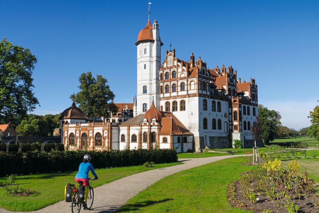 Mit dem Fahrrad auf dem Schlösser-Rundweg