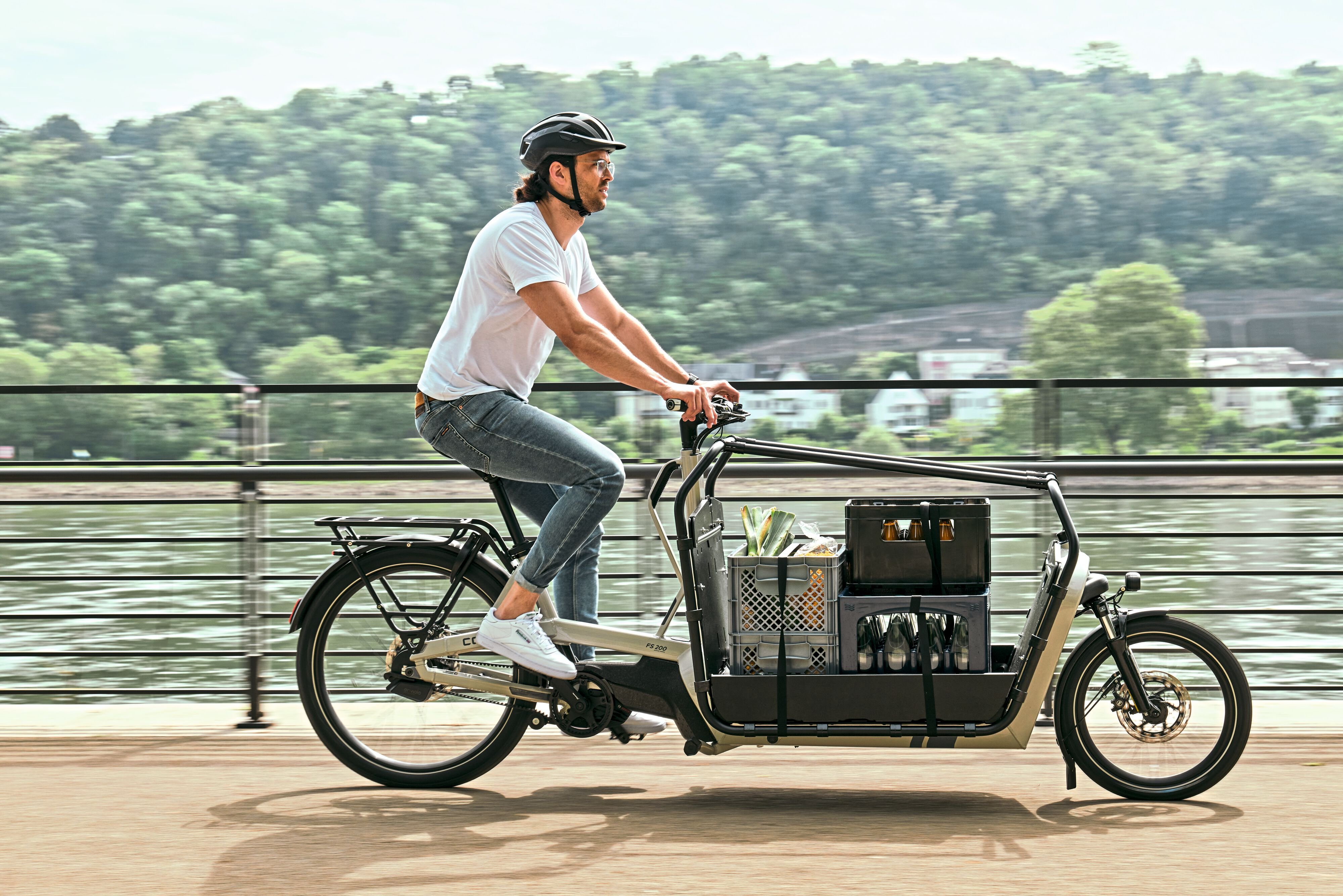 Fahrradanhänger für schwere Lasten, eBike family